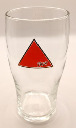 Bass 2011 pint glass glass