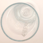 Strongbow conical pint glass glass