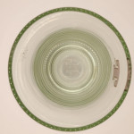 Tennent's pint glass glass