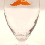 Ginger Joe half pint glass glass