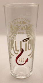 Hallion IPA 2019 pint glass glass