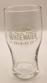 Whitewater Tulip 2019 pint glass glass