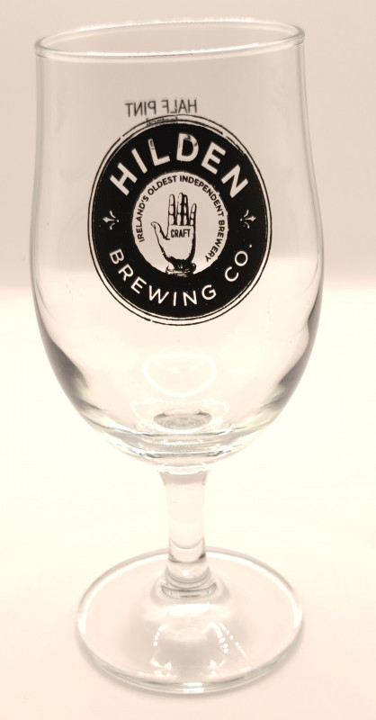 Hilden half pint 2016 chalice glass glass