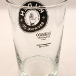 Hilden 2023 conical pint glass glass