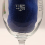 Carlsberg 2017 special Christmas brew (Nordhampton) pint glass glass