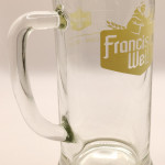 Franciscan Well 2014 pint tankard glass glass