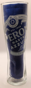 Peroni 2022 pint glass glass