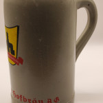 Stuttgarter Hofbrau 100cl ceramic mug glass