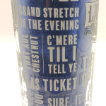 Five Lamps 2019 pint glass glass