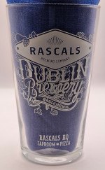Rascal's 2022 pint glass glass