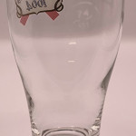 Kronenbourg 1991 pint glass glass