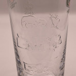 Cobra lager pint glass glass