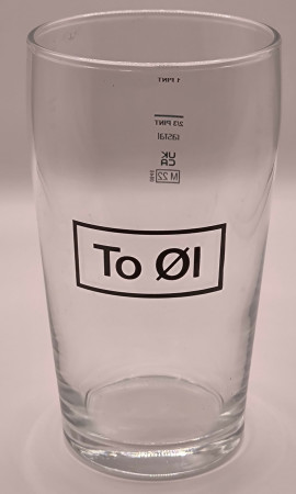 To Øl 2022 pint glass