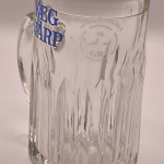 Keg Harp 1968 half pint tankard glass