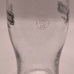 Heineken 2003 pint glass glass