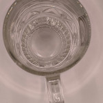 Bass Special half pint glass glass