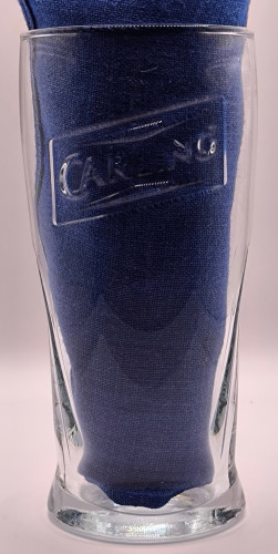 Carling 2009 pint glass