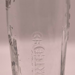 Beck's Vier "Inventory" pint glass glass