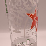 Heineken 2020 pint glass glass