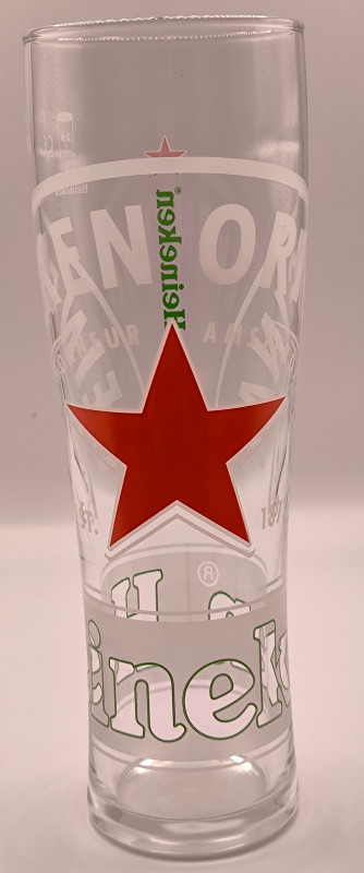 Heineken 2020 pint glass glass