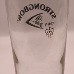 Strongbow willi becher pint glass glass