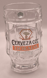 Cerveza Dorada tankard 400ml glass