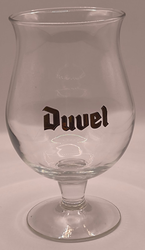 Duvel tulip glass glass