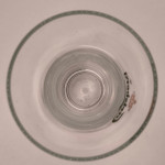 Carlsberg half pint glass glass