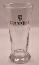 Guinness 1996 half pint glass glass