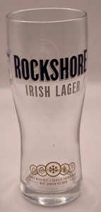 Rockshore 2018 half pint glass glass