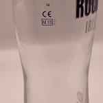 Rockshore Irish Lager 2018 pint glass glass