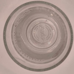 Hop House half pint barrel glass glass