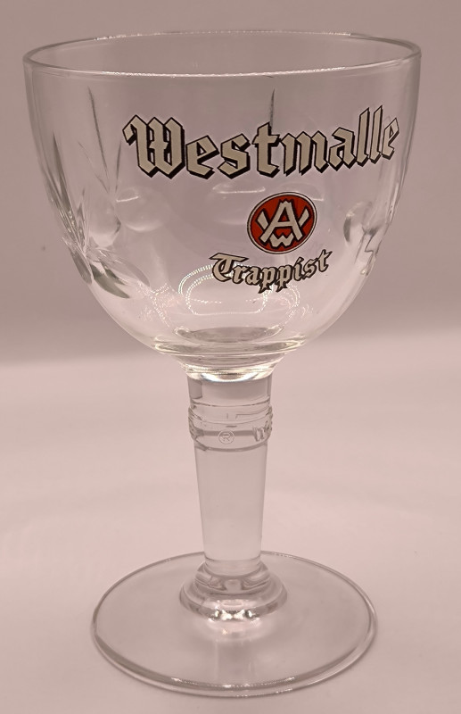Westmalle Trappist chalice glass