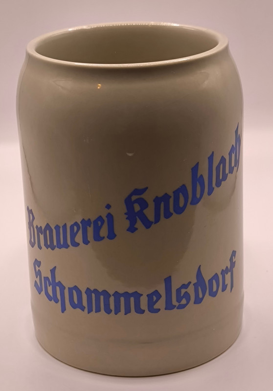 Knoblach ceramic cup 50cl glass