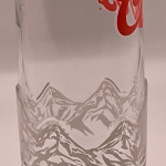 Coors 2021 Mountains half pint glass glass