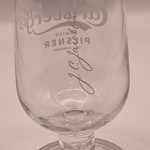 Carlsberg lager half pint 2023 glass glass