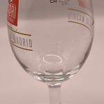 Madri 2022 half pint beer glass glass