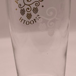 Caledonia Smooth 2012 pint glass glass