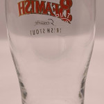Beamish 2000 tulip pint glass glass