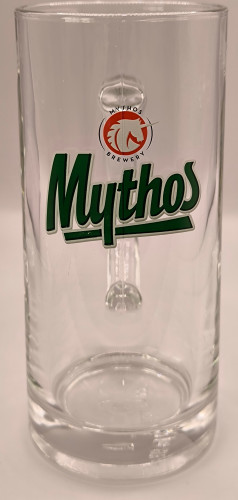 Mythos 2015 50cl tankard glass