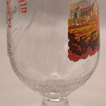 Birra Moretti 25cl Roma special edition beer glass glass