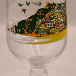 Birra Moretti 25cl Positano special edition beer glass