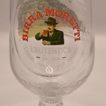 Birra Moretti 25cl Positano special edition beer glass glass