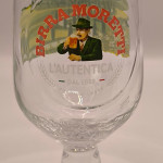 Birra Moretti 25cl Tuscana special edition beer glass glass