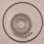 Coopers Cider half pint glass glass