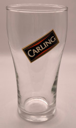 Carling pint glass glass