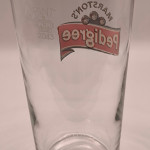 Marston's Pedigree conical pint glass glass