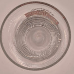 Marston's Pedigree conical pint glass glass