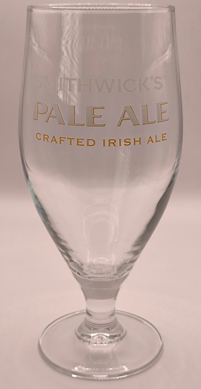 Smithwick's Pale Ale glass