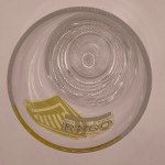 Guinness Breo half pint glass glass